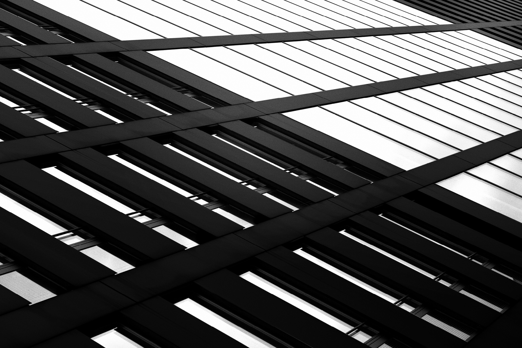 black and white abstract design street photography