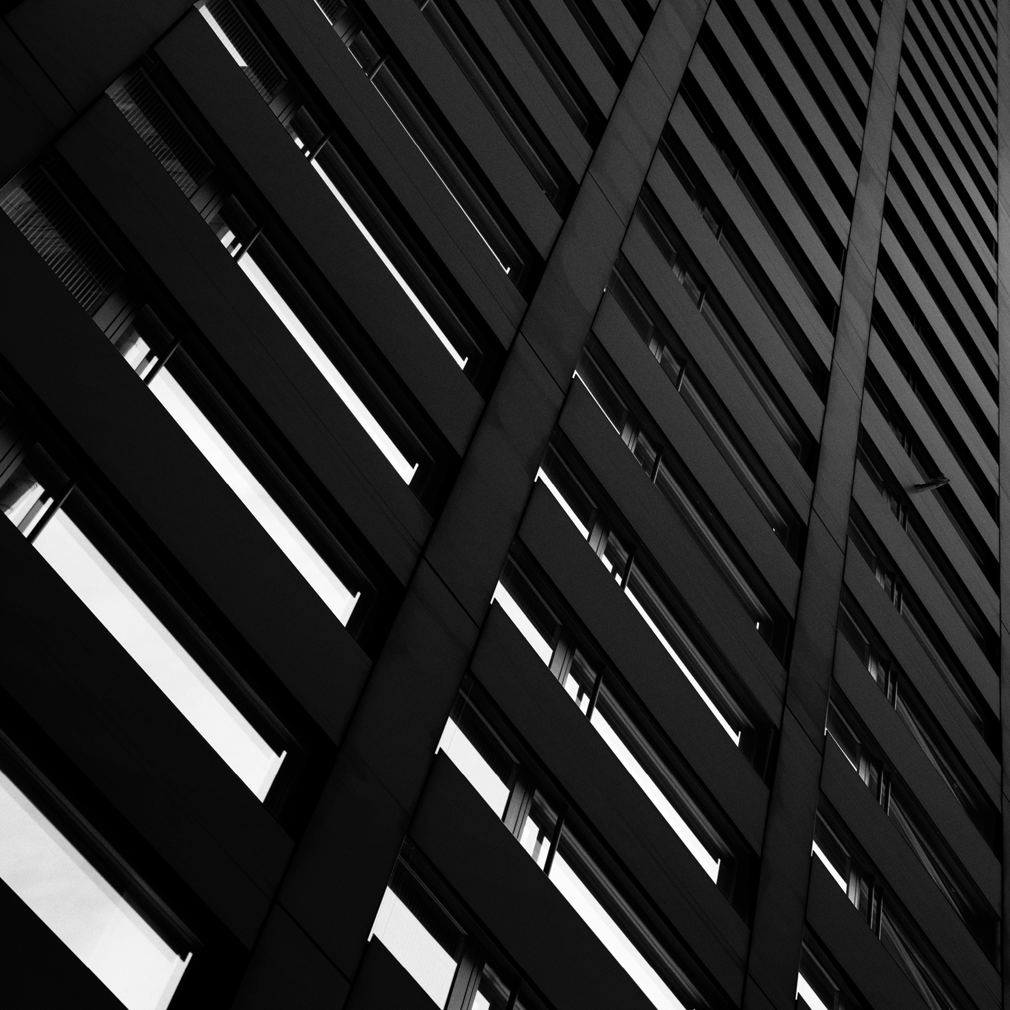 black and white abstract design street photography