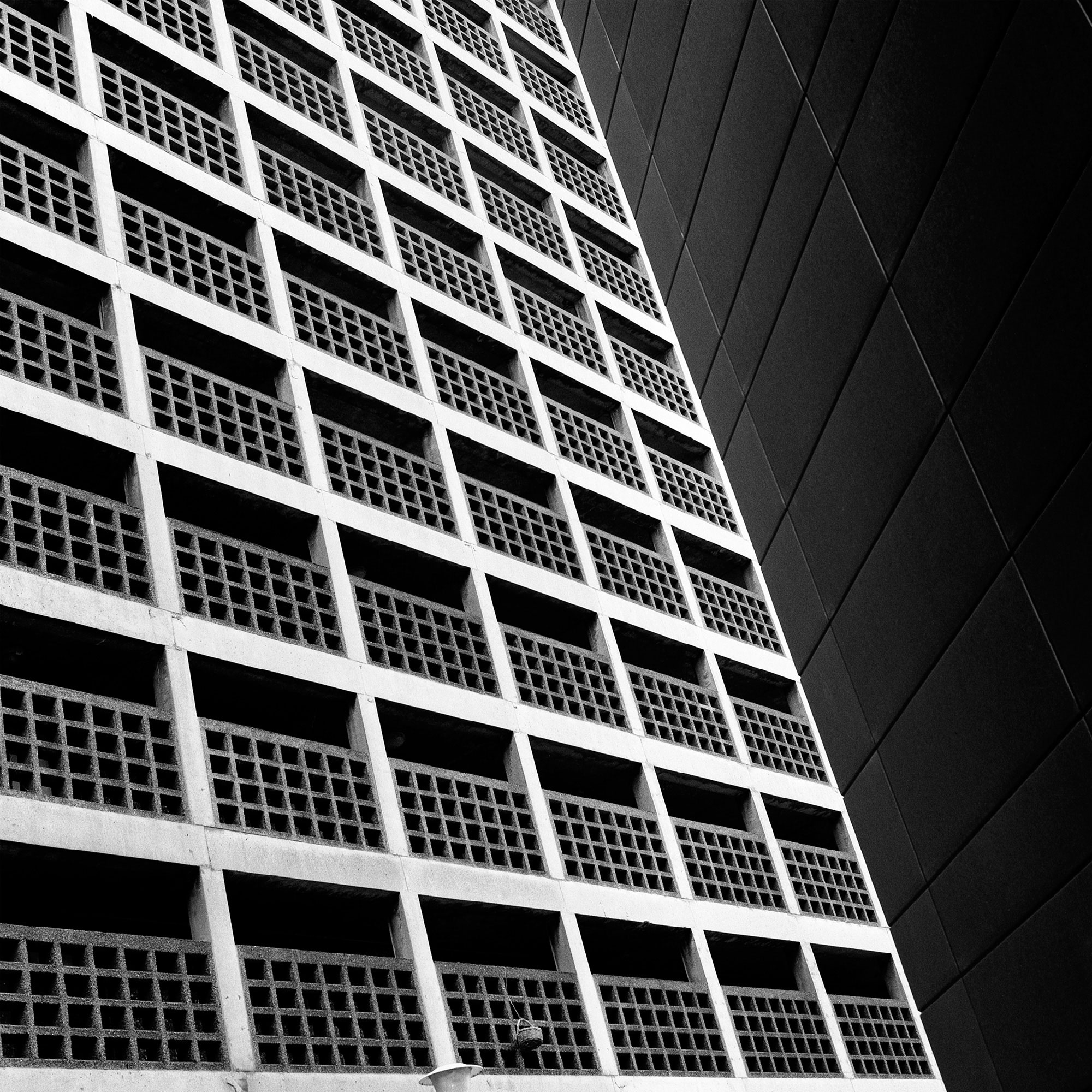 black and white abstract design street photography