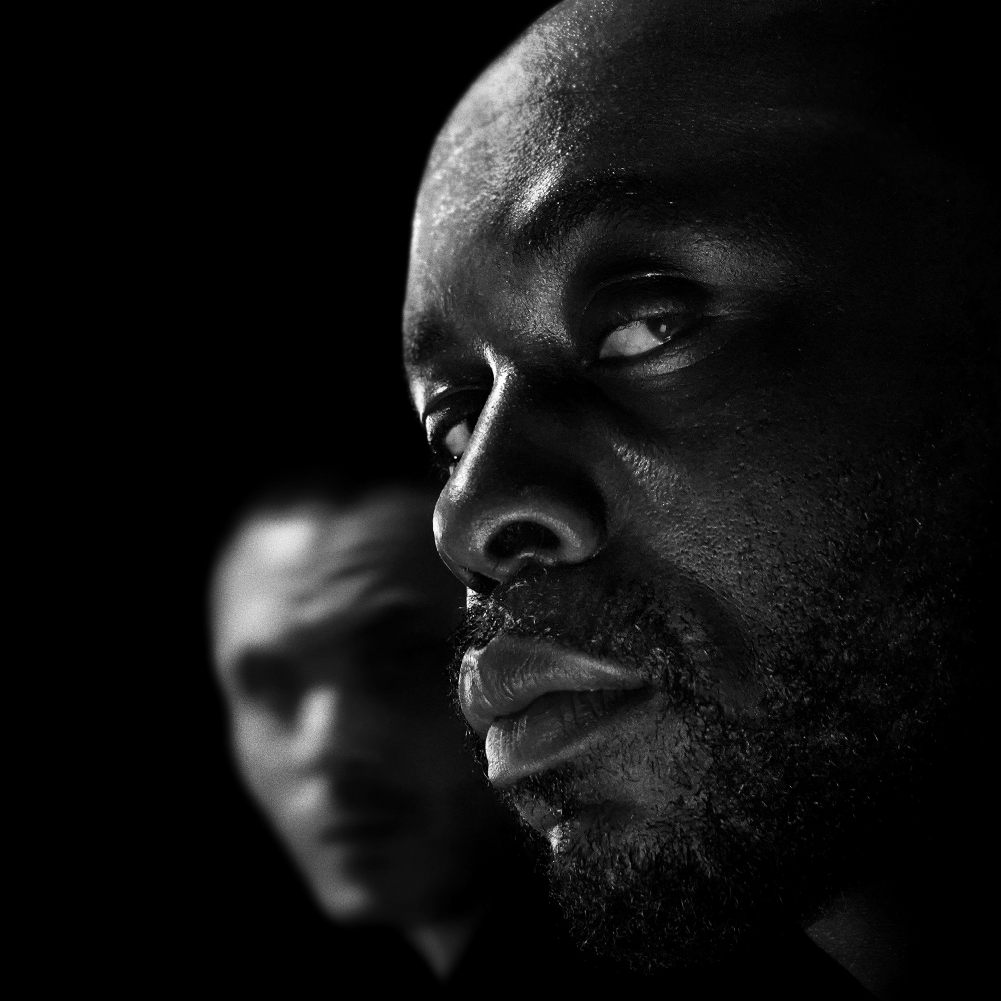 black and white men portrait photography
