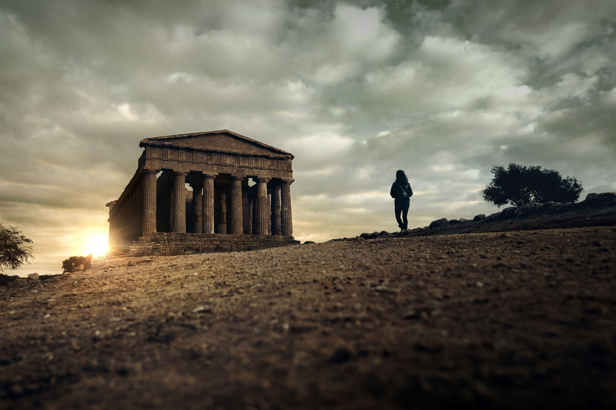 Valley of the temples Sicily, landscape photography