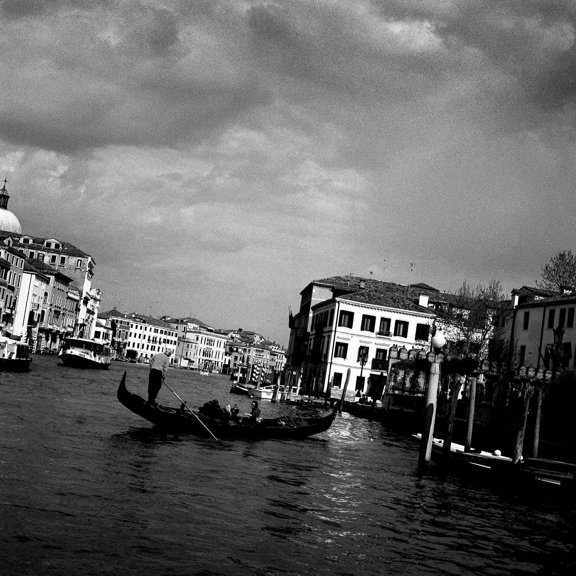 black and white venice street photography