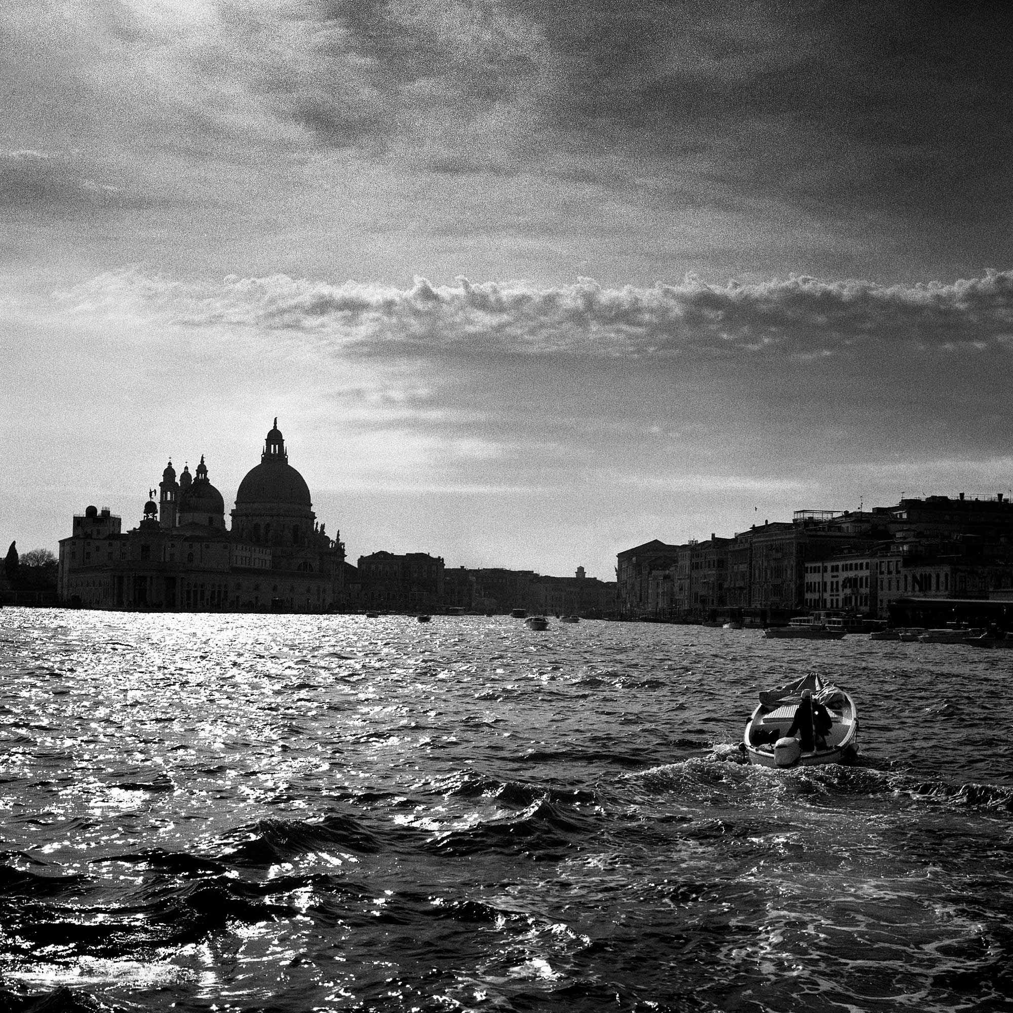 black and white venice street photography