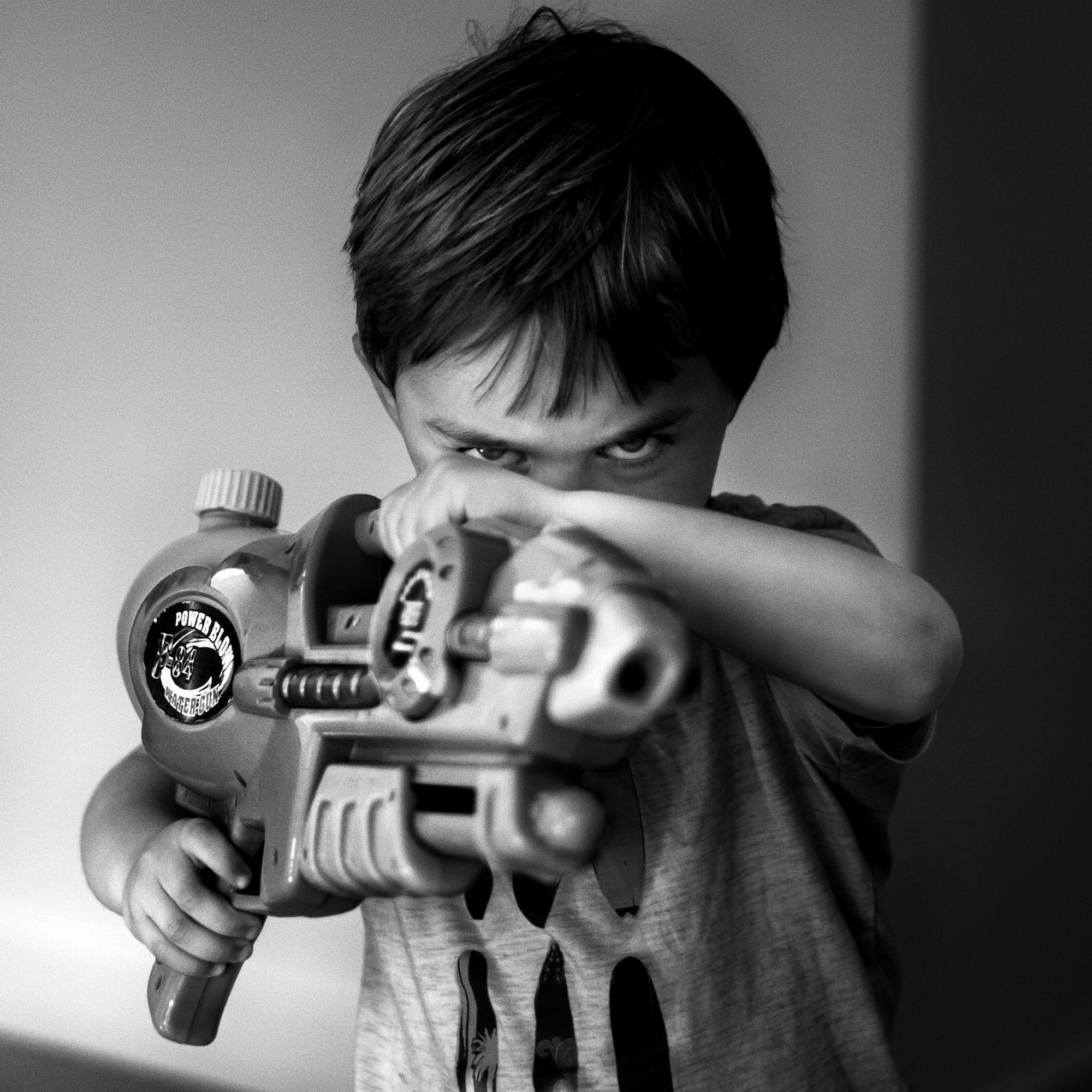 Black and White children portrait photography