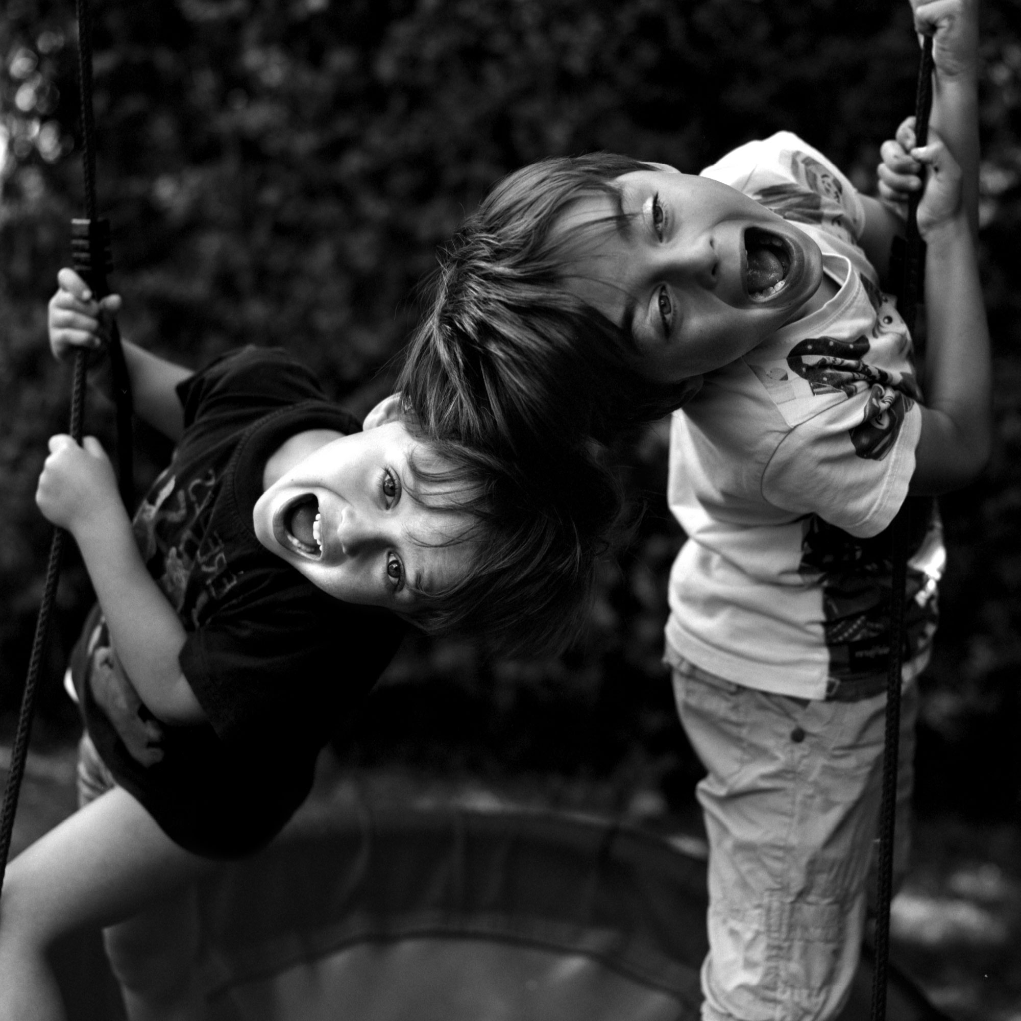 Black and White children portrait photography