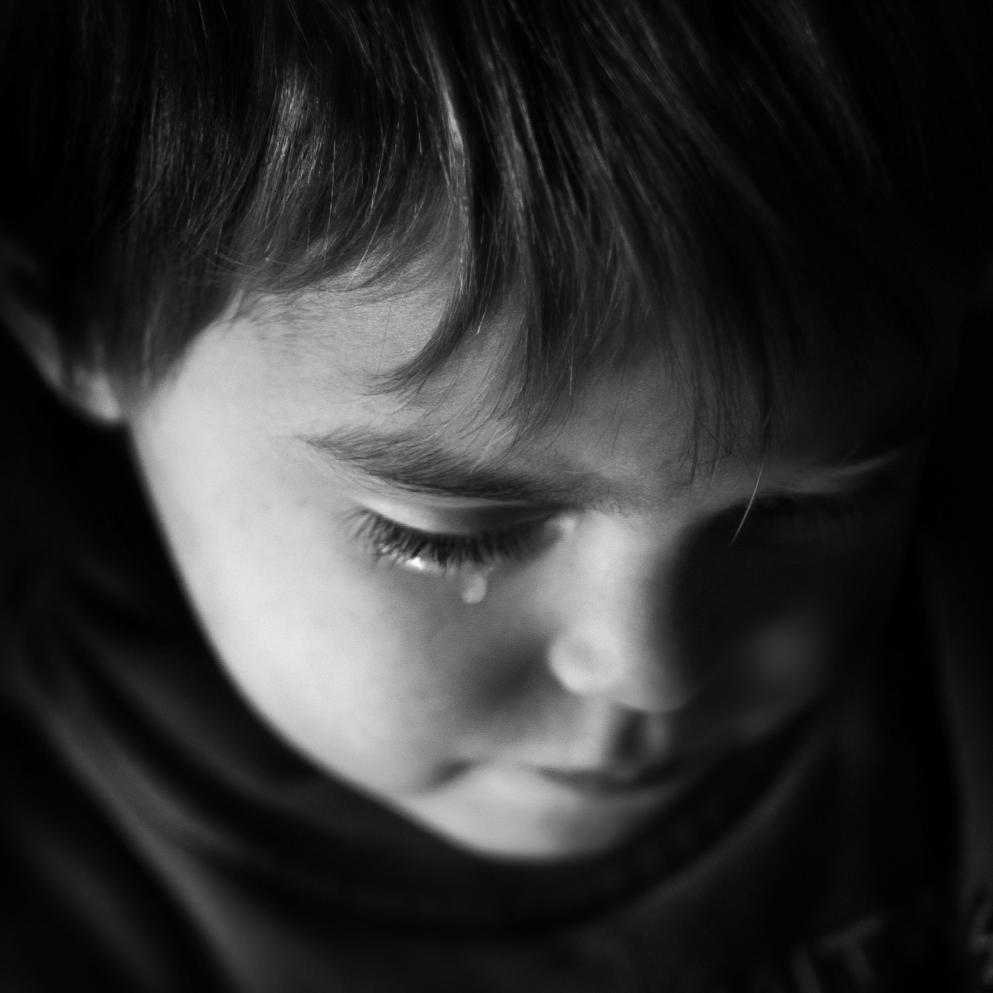 Black and White children portrait photography