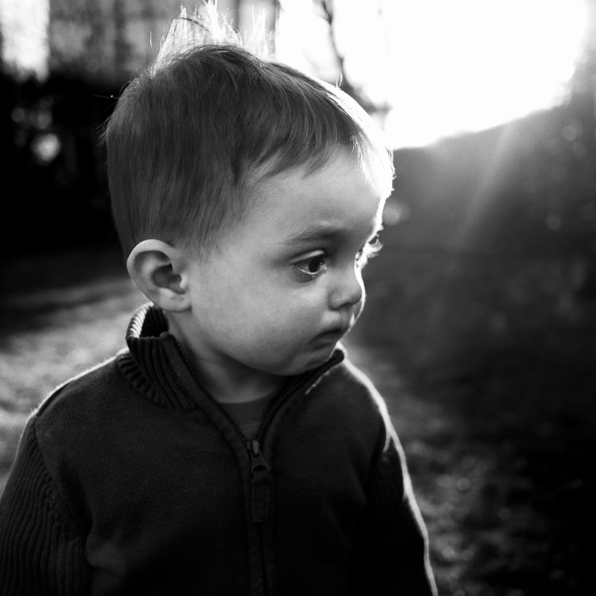 Black and White children portrait photography