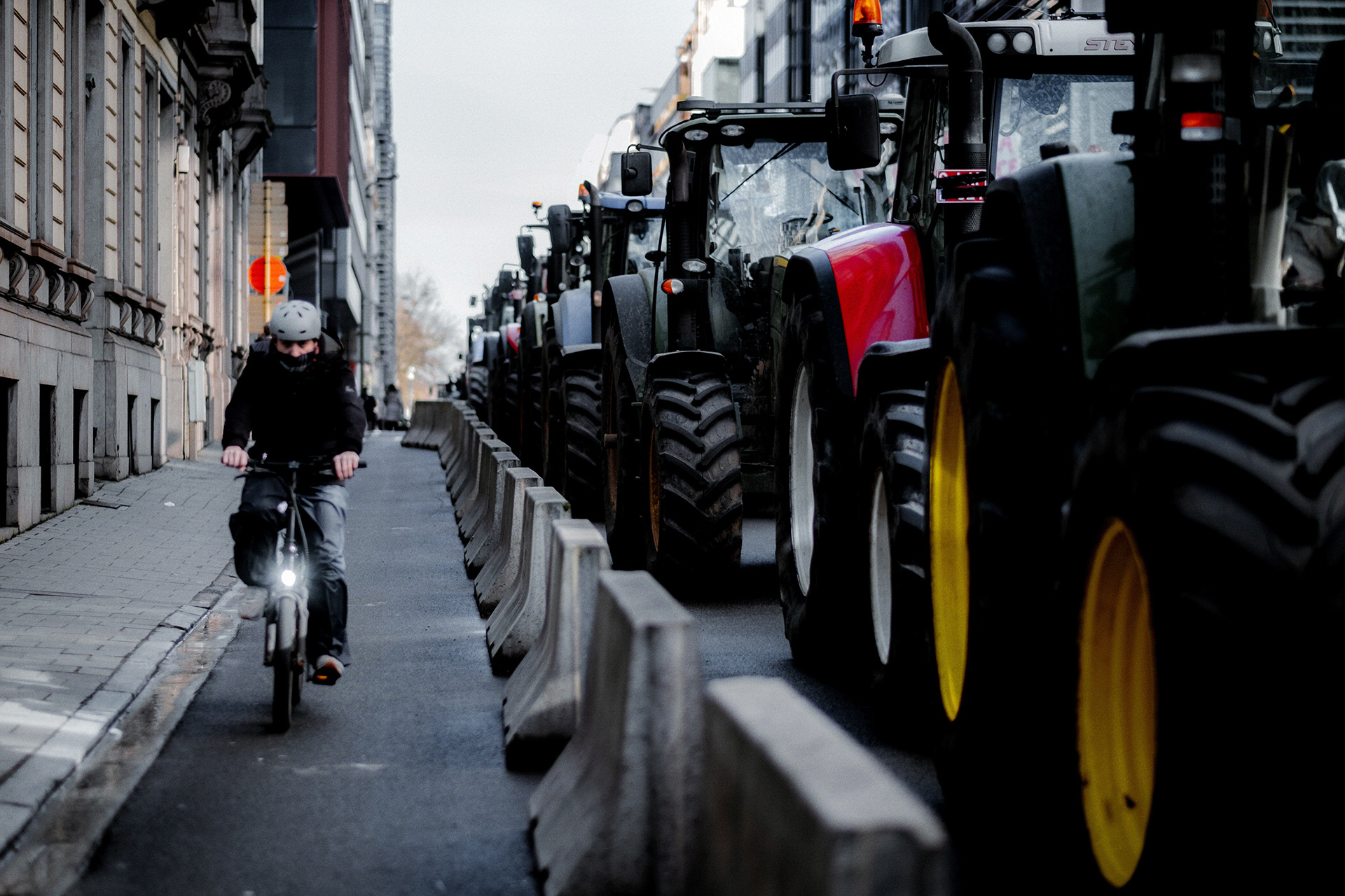 Agriculteurs en Colère, Bruxelles Manifestation, Agriculteurs, Europe