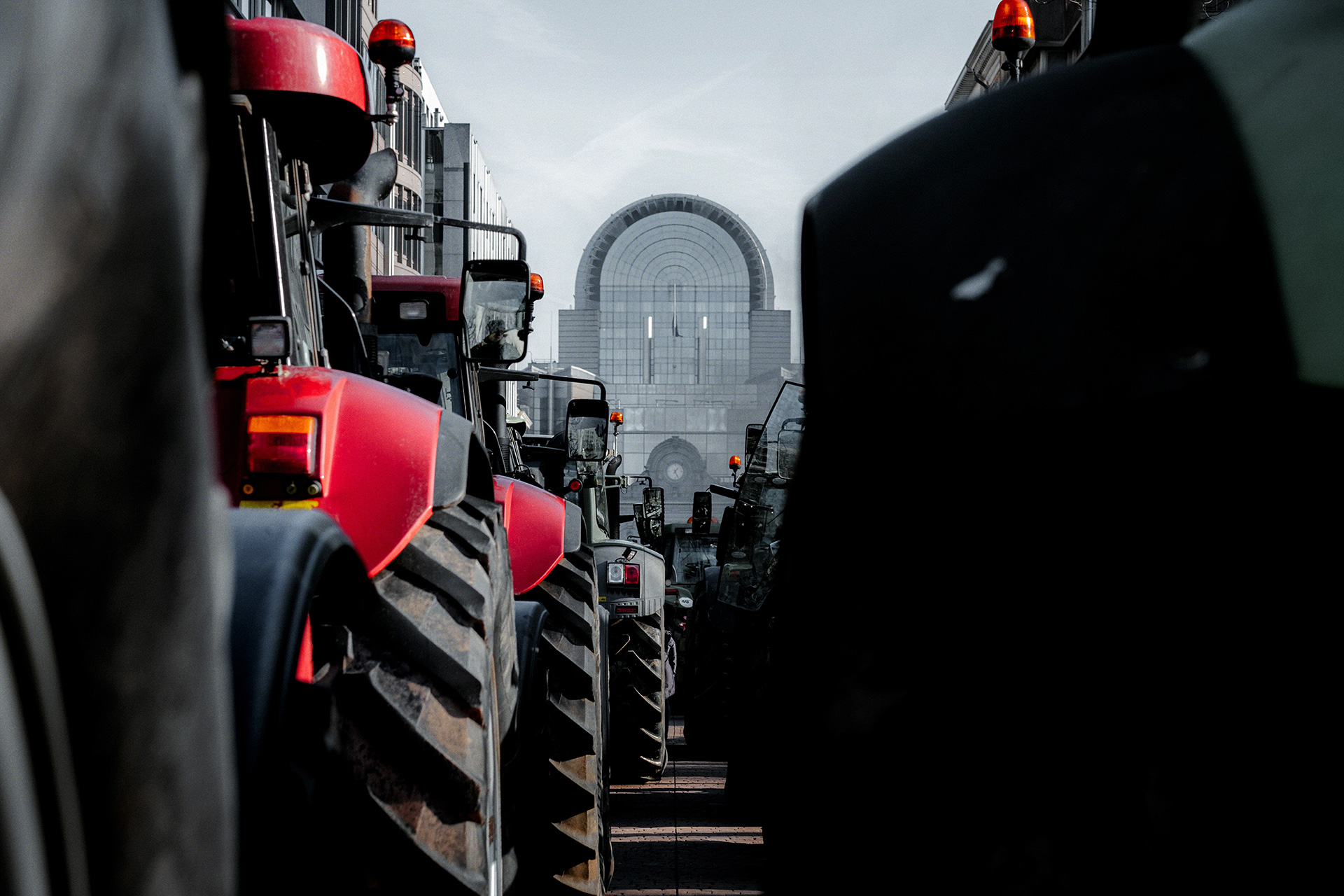 Agriculteurs en Colère, Bruxelles Manifestation, Agriculteurs, Europe